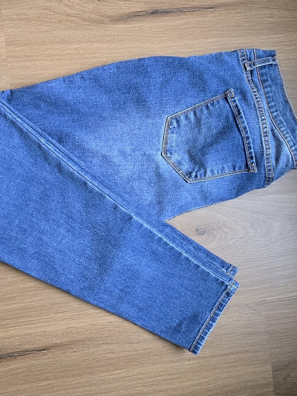 Nine West Cigarette Mid Rise Skinny Jeans Women’s Size 12 Blue Stretch Denim - Picture 7 of 7